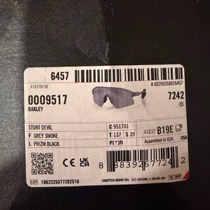 Oakley Stunt Devil Grey Smoke Sunglasses